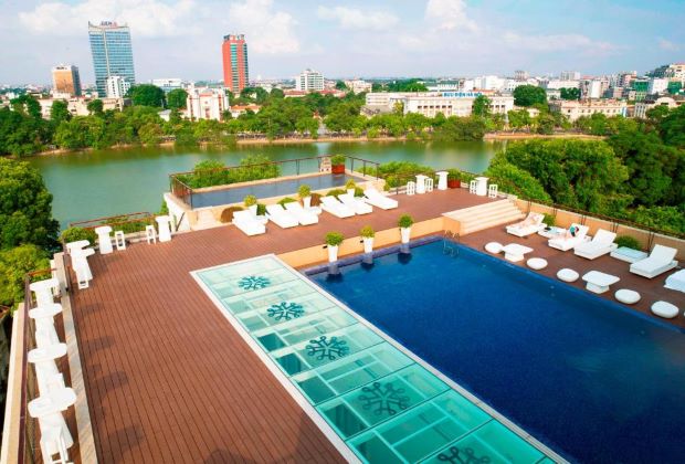 Top 10 khách sạn Hà Nội có hồ bơi  - Khách sạn Apricot Hà Nội