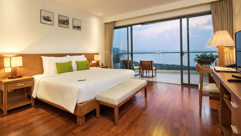 View phòng ngủ Resort Cam Ranh Riviera Beach Resort & Spa