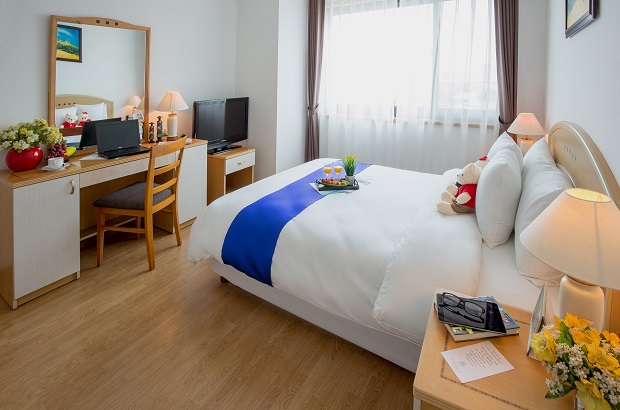 Phòng nghỉ khách sạn Rose Garden Residences Hà Nội