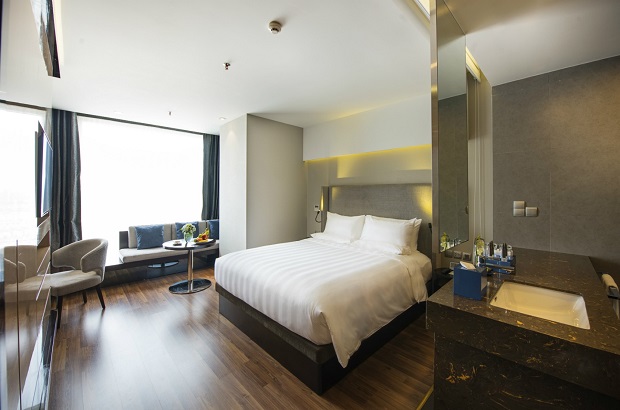 phòng nghỉ khách sạn Novotel Suites Hà Nội